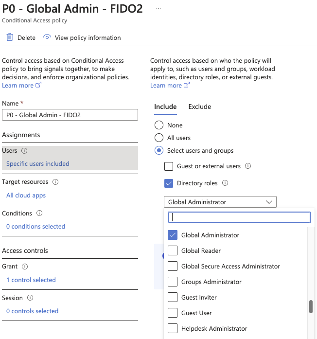Conditional Access Policy Part 1